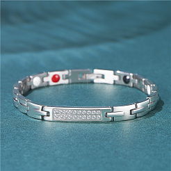 Uhrenarmbänder mit Panther-Kette aus Edelstahl&nbsp;JB674A