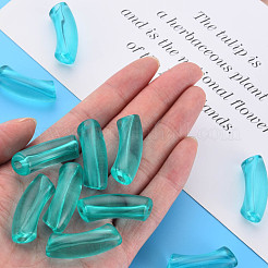 Perles en acrylique transparente&nbsp;MACR-S372-001C-006