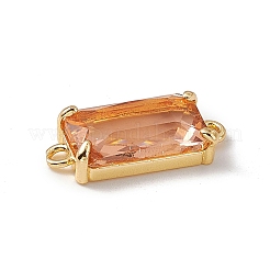 Transparente K9-Glasverbinder-Charms&nbsp;GLAA-A005-11LG