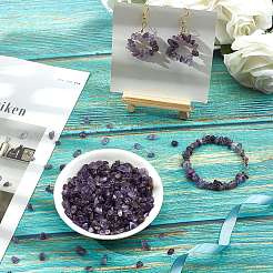Natürlichen Amethyst Chip-Perlen&nbsp;G-SC0001-21