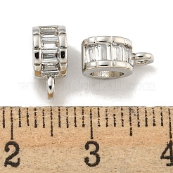 Bails de tube de zircone cubique en laiton&nbsp;KK-L215-202P