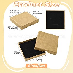 6 caja de cartón para joyas&nbsp;TH-FS1F4C-01B