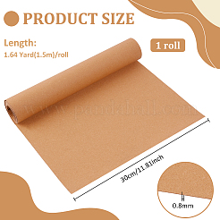 Rouleau de doublure artisanale en cuir mélangé pour sacs et pochettes&nbsp;AJEW-WH0817-023A-03