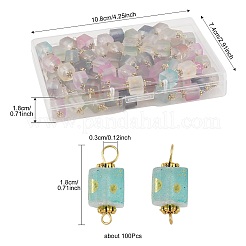 100 Stück glitzernde&nbsp;PALLOY-FS00042-02