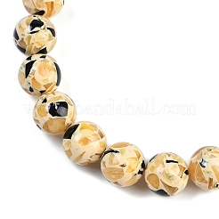 Perles synthétiques ambre brins&nbsp;G-M199-A03-01