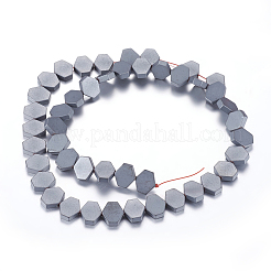 Non magnetici perle ematite sintetico fili&nbsp;G-P338-01B-10x9mm