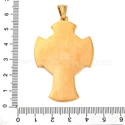 Grands pendentifs en acier inoxydable 304&nbsp;STAS-P372-05AG