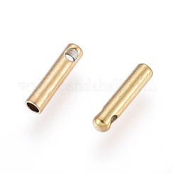 Ionenplattierung (IP) 304 Edelstahl-Kordelenden&nbsp;X-STAS-F232-01A-G