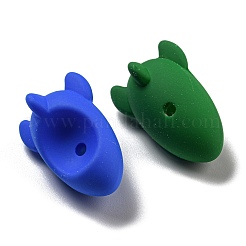 Perline acrilico opaco stile gommato&nbsp;MACR-D083-14