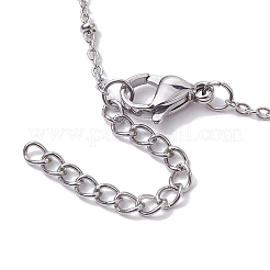 Galvanisierte Würfel-Gliederarmbänder aus Naturquarz&nbsp;BJEW-JB10327