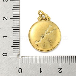 304 Edelstahl Anhänger Strass Fassungen&nbsp;STAS-O009-01B-G