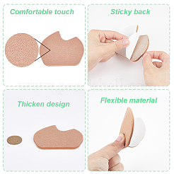 40 pièce de coussinets de pied en feutre auto-adhésifs de 4 styles pour hommes et femmes&nbsp;AJEW-GA0009-77