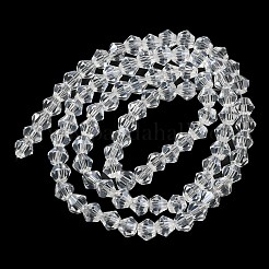 Trasparenti perle di vetro placca fili&nbsp;EGLA-A039-T3mm-A13
