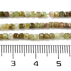 Natürlichen grünen Granat Perlen Stränge&nbsp;G-H042-B15-01B