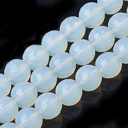 Opalite Beads Strands, Faceted, Round, 11.5~12mm, Hole: 1.5mm, about 32pcs/strand, 14.5 inch