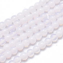 Opalite Perlen Stränge, Runde, 4 mm, Bohrung: 0.5 mm, ca. 100 Stk. / Strang, 15.20'' (38.6 cm)