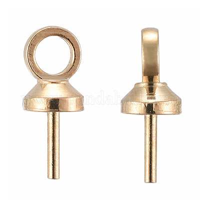 Pendenti a paletta in ottone&nbsp;KK-G322-02KCG-1