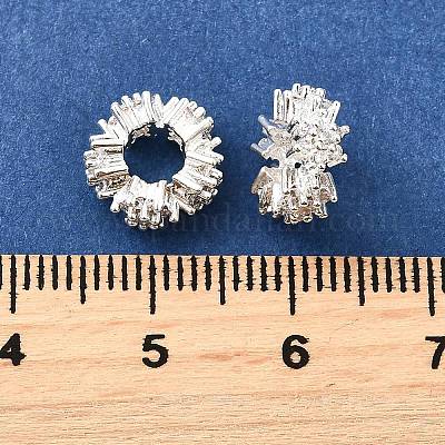 Gemme Di Zircone Misura Piccola 0,7~2,5 Mm 10 Pezzi ~ 10000 Pezzi Perline Rotonde Bianche Pietre Di Zirconia Cubica Taglio Brillante Rotondo Gioielli Sciolti-10000 Pezzi, 1,3 Mm