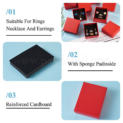 Geschenkboxen aus Karton mit Rautenstruktur&nbsp;LS-CON-TAC0010-03A-04-1