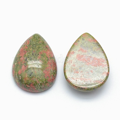 Cabujones unakite naturales&nbsp;G-E491-B-03-1