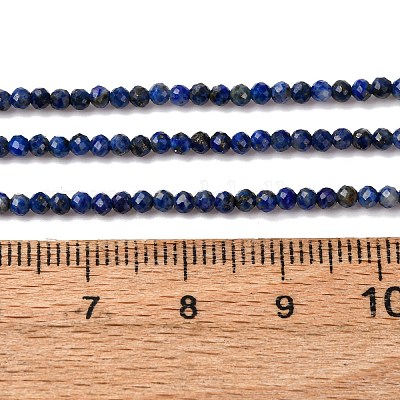 Natürlicher Lapislazuli Perlenstränge&nbsp;X-G-D165-B-2mm-1