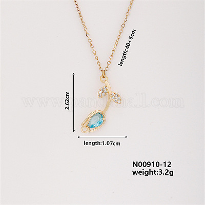 Colliers avec pendentif en laiton&nbsp;IJ8797-5-1