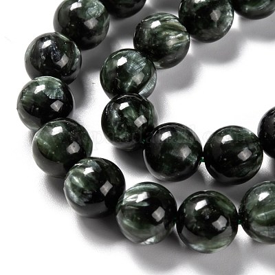 Naturperlen Stränge SERAPHINITE&nbsp;G-E557-22C-1