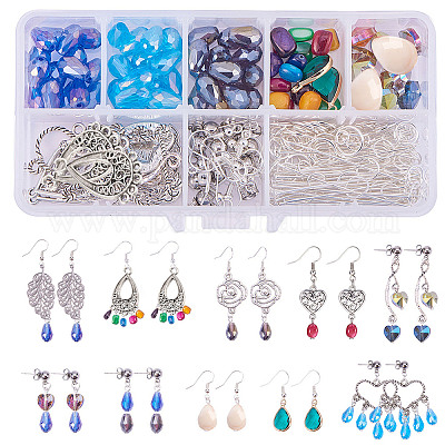 Shop SUNNYCLUE DIY Flower Earring Kits for Jewelry Making - PandaHall  Selected