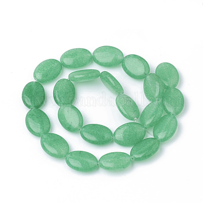 Hilos de abalorios de jade blanco natural&nbsp;X-G-S292-30D-1