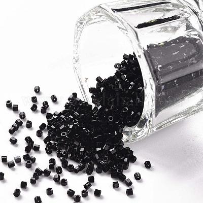 Toho Japanese Glass Seed Beads - Opaque Black - 15/0 1.5mm