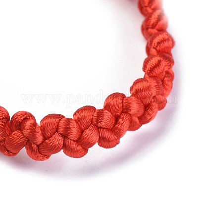 Pulseras de hilo trenzado de hilo de nylon&nbsp;BJEW-JB04339-02-1