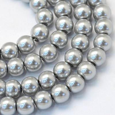 Cuire de la peinture en verre perles brins&nbsp;HY-Q003-3mm-34-1