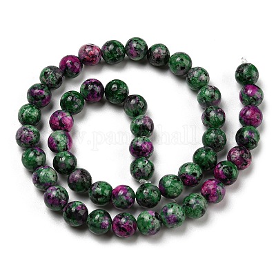Chapelets de perles en jaspe au sésame naturel&nbsp;G-E443-A37-1