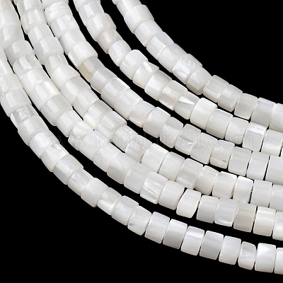 Natürlichen Süßwasser-Muschelperlen Stränge&nbsp;SHEL-K006-72C-1
