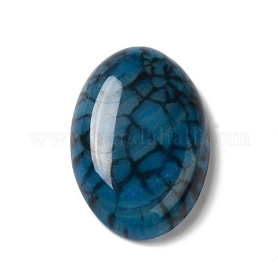 Cabochons d'agate veines de dragon naturelles&nbsp;G-C028-05-1