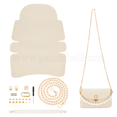 Pearl Chain Bag Strap Handbag Shoulder Strap DIY Cross Body Pearl