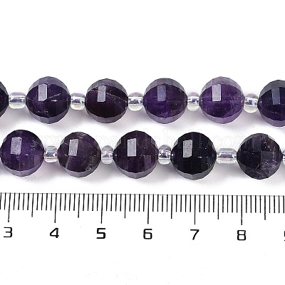 Natürlichen Amethyst Perlen Stränge&nbsp;G-G182-B50-05-1