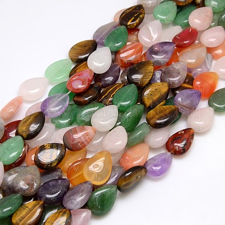 Natural Mixed Gemstone Beads Strands G-L161-02-1