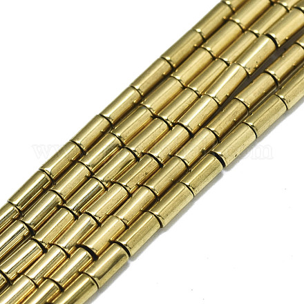 Electroplate Non-magnetic Synthetic Hematite Beads Strands G-S352-71C-01-1