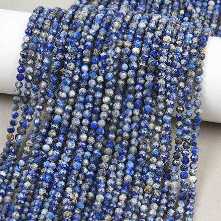 Natürlicher Lapislazuli Perlenstränge G-RM250104-A6-1
