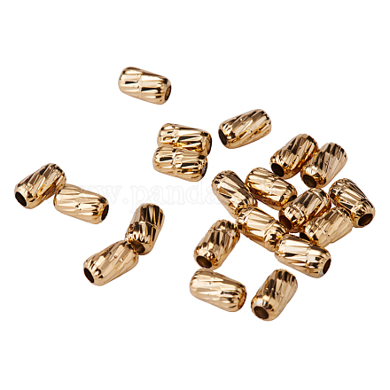 Brass Column Beads KK-PH0004-23G-NR-1