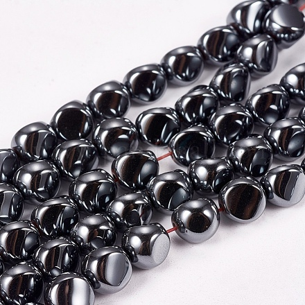 Non-Magnetic Synthetic Hematite Beads Strands G-I001-09-1