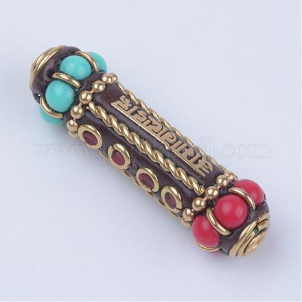 Handmade Indonesia Beads IPDL-R035-16B-1