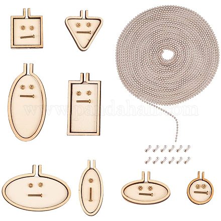Mini Ring Stickerei Holzreifen TOOL-PH0016-67-1