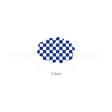 Disque acrylique gros pendentifs ZXFQ-PW0001-063C-04-1