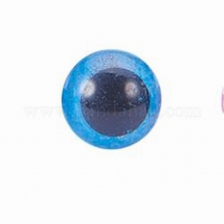 Occhiali da bambola in plastica artigianale DIY-WH0015-12mm-A03-1