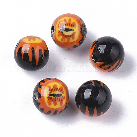 Ручной фарфоровые керамические шарики PORC-N004-117-1