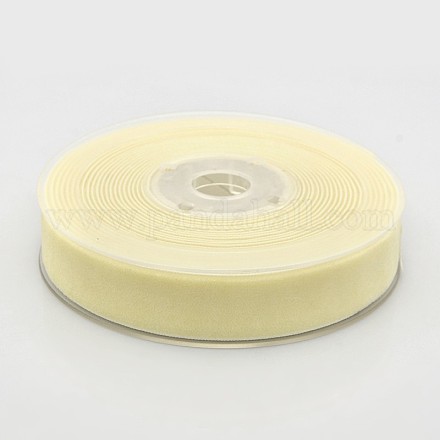 Ruban de velours en polyester pour emballage de cadeaux et décoration de festival SRIB-M001-19mm-028-1