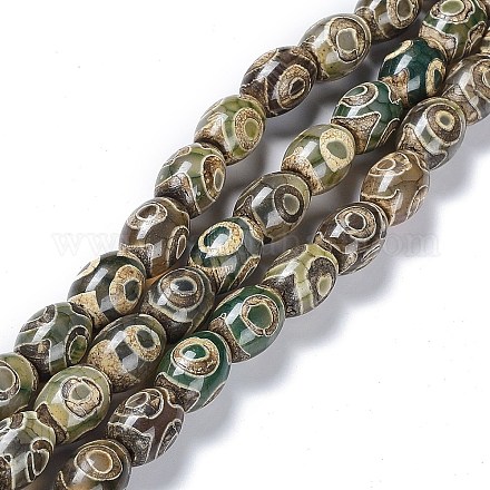 Chapelets de perles de style tibétain TDZI-E005-01E-1
