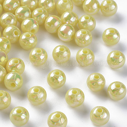 Perles acryliques opaques MACR-S370-D8mm-A10-1